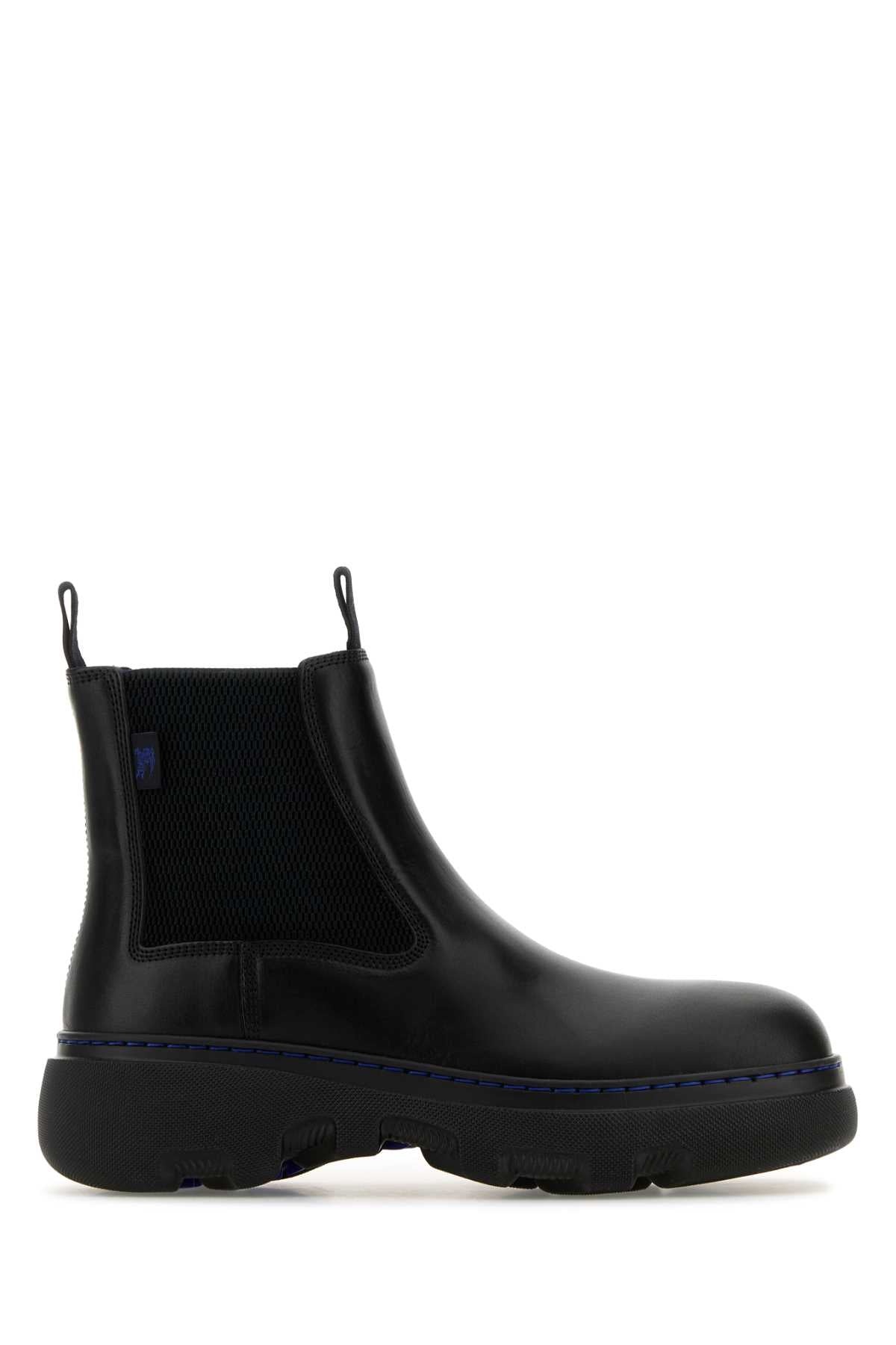 Burberry Mini Creeper Ankle Boot — Black