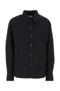 Lemaire Pointed Collar Shirt — Black