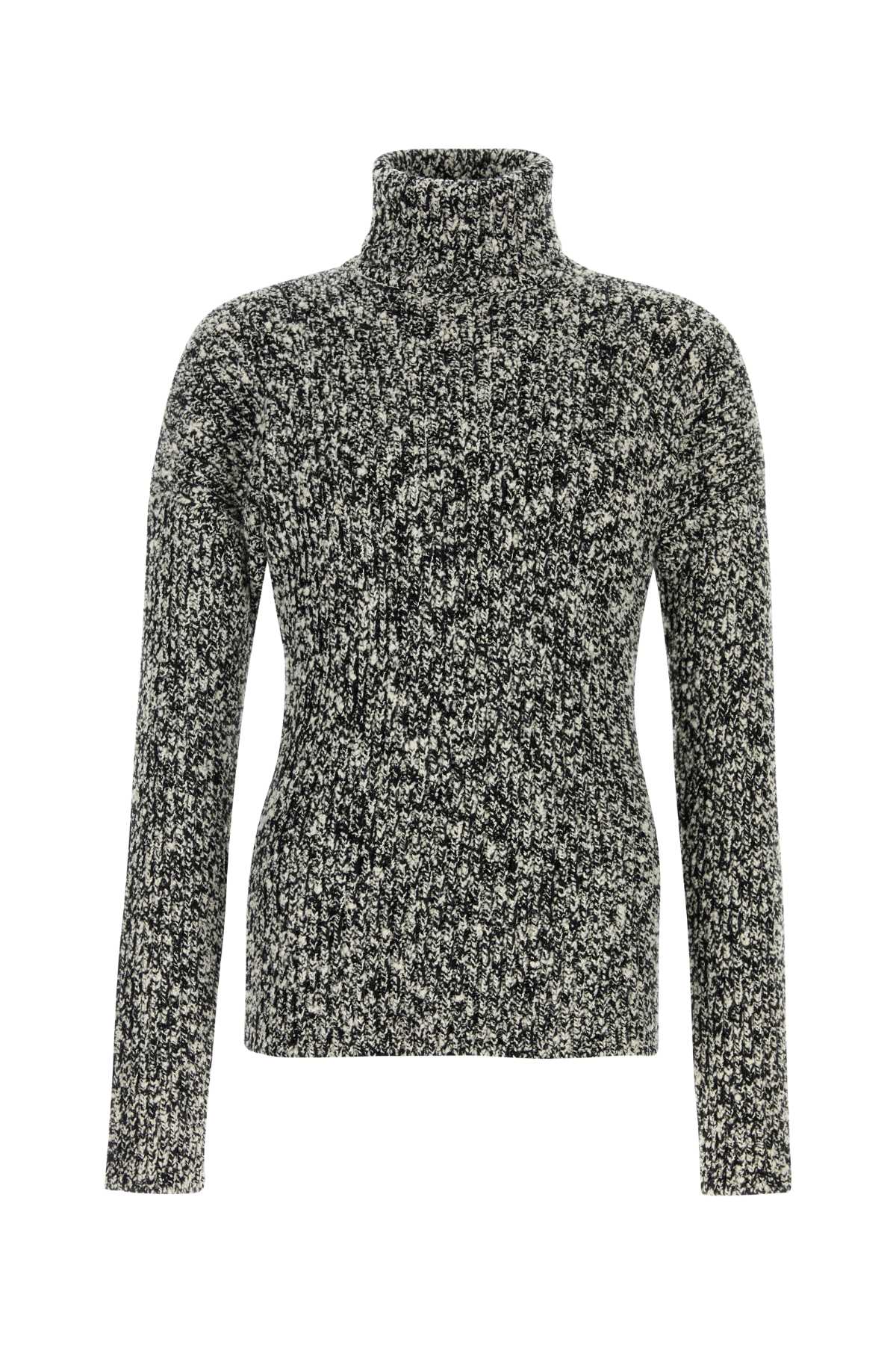 Dolce & Gabbana Maglia Turtle Neck Sweater — Gray