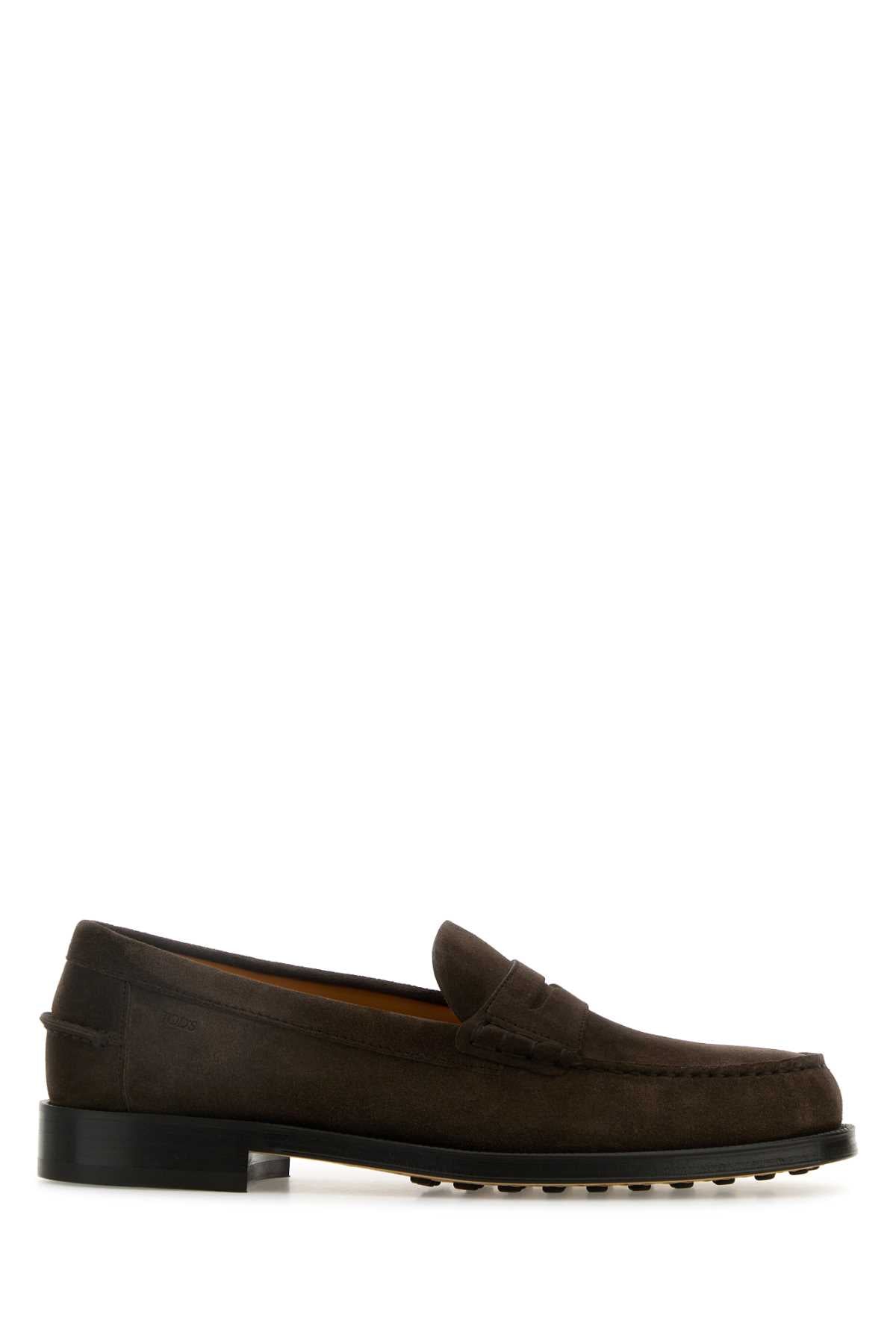 Tod's Suede Loafer — Brown