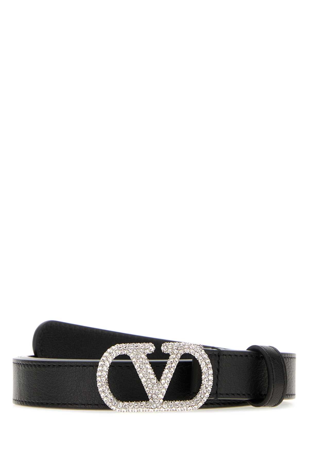 Valentino Garavani Vlogo Belt — Black