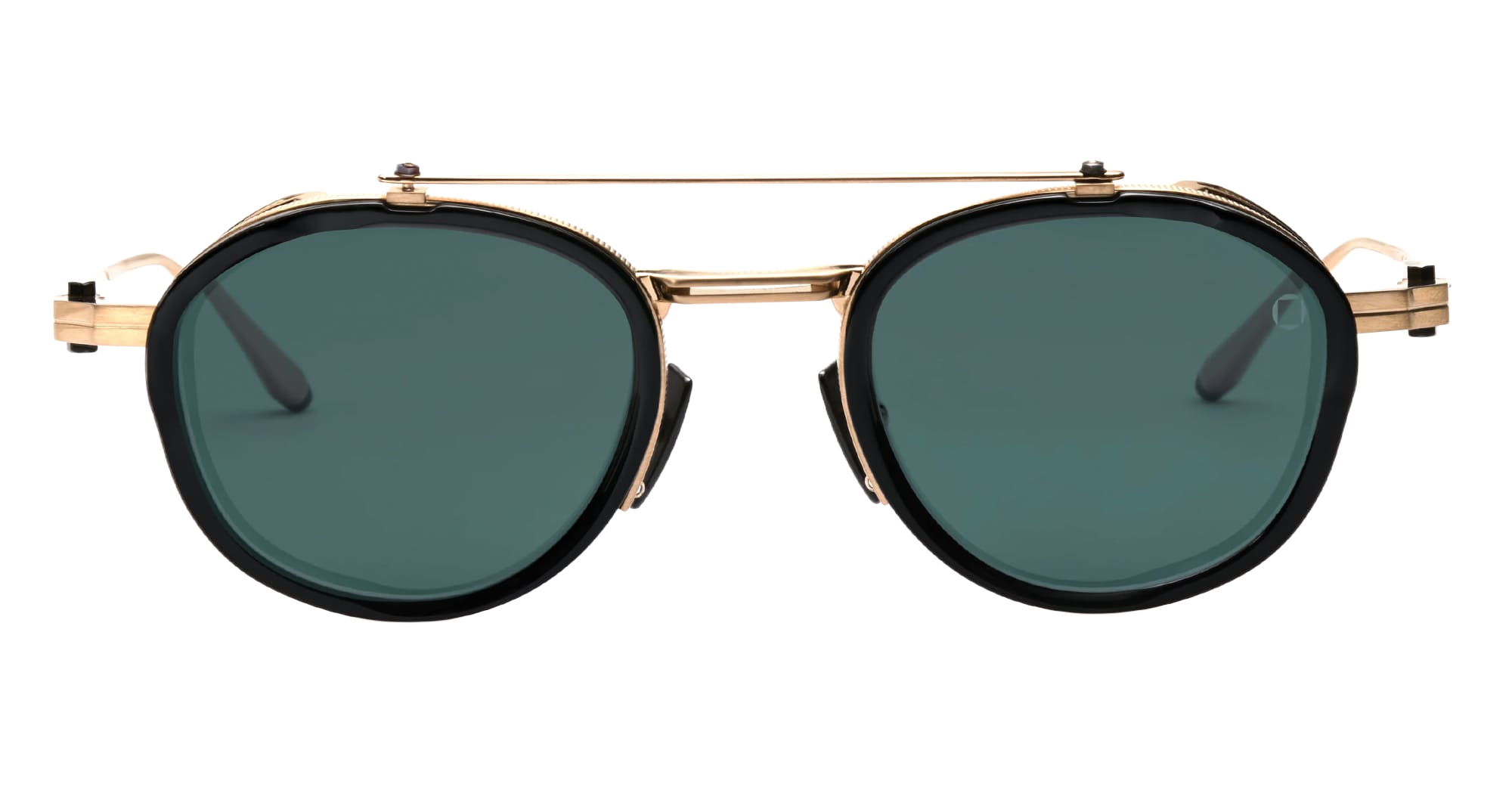 Infinity - Brushed 12k Gold Black Rhodium Nd Titanium Sunglasses