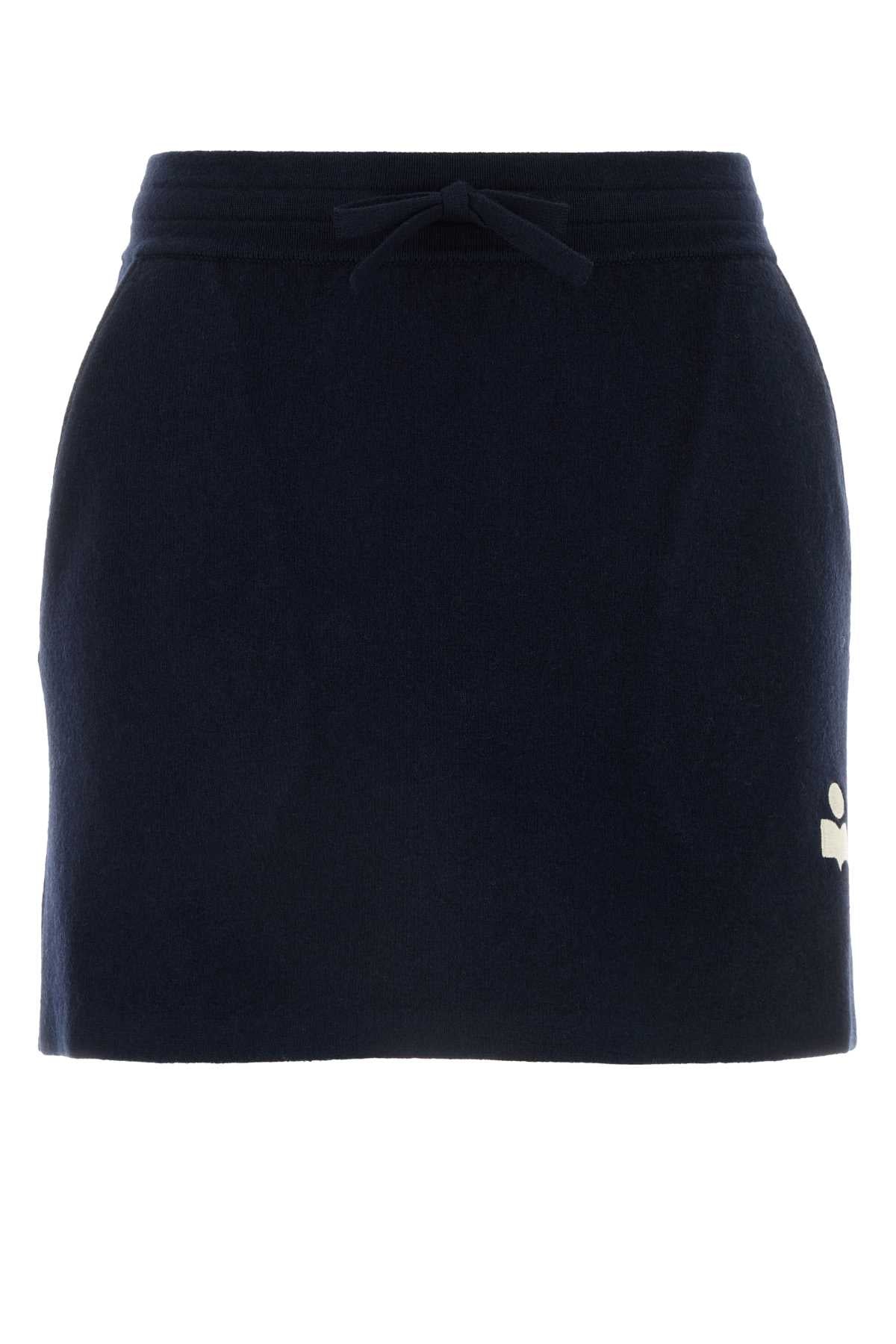 Isabel Marant Etoile Amaline Mini Skirt — Navy