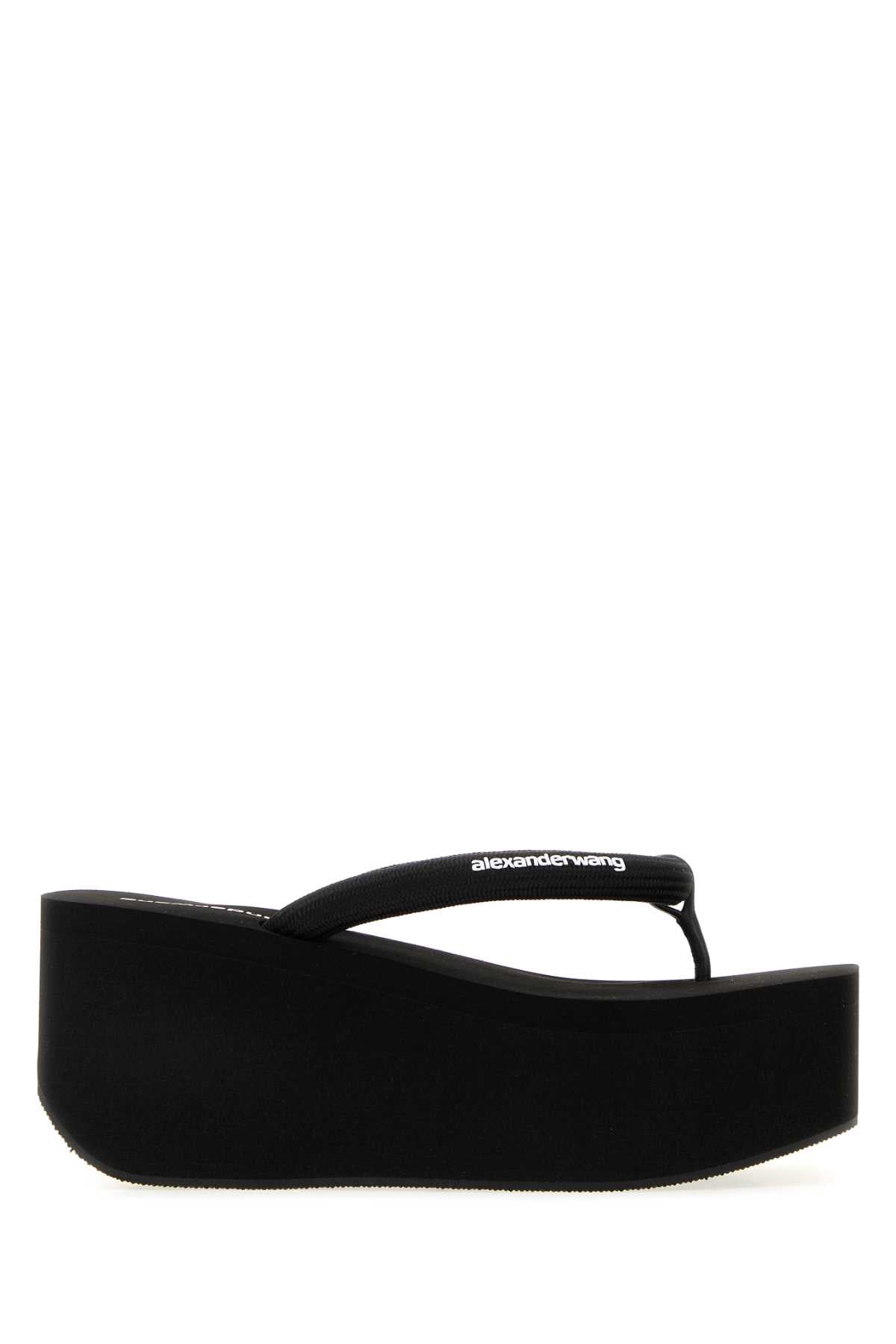 Alexander Wang Jenna Thong Sandal — Black