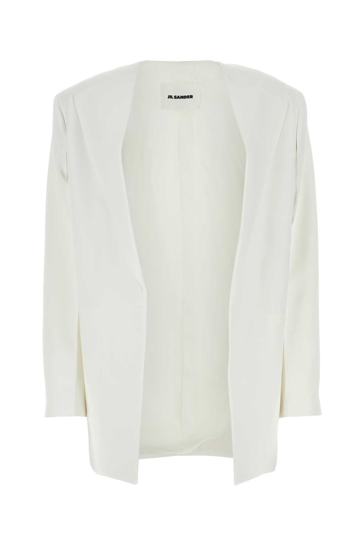 Jil Sander Gilet Blazer — White