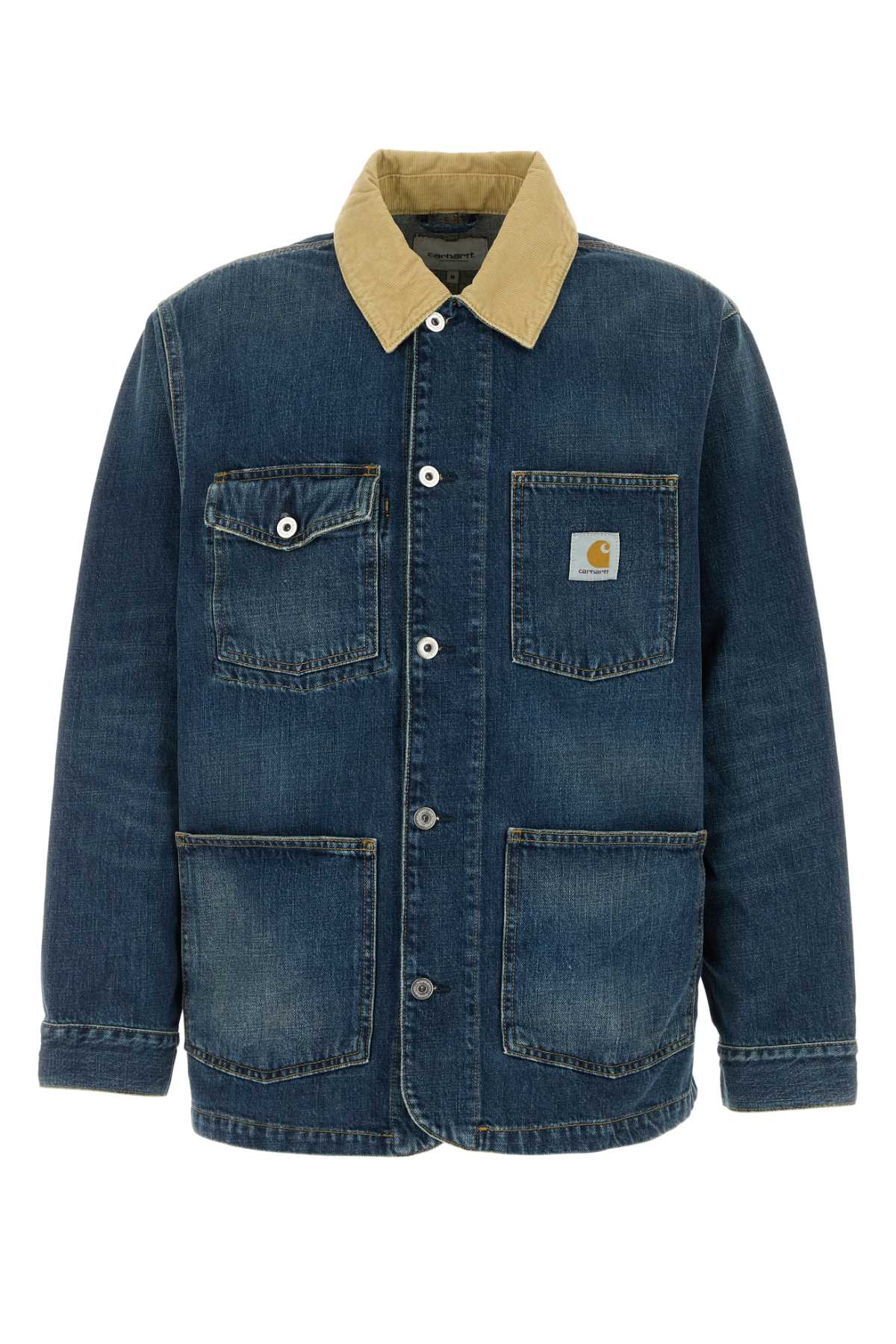 Carhartt Wip Warren Chore Coat Jacket — Blue