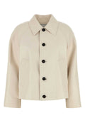 Bottega Veneta Pelle Jacket — Beige