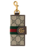 Gucci GG Key Case — Beige
