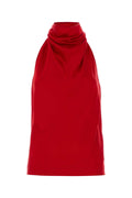 Stella McCartney Halterneck Tank Top — Red