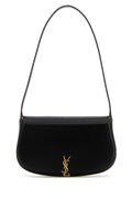 Saint Laurent Le 5 à 7 Demi Lune Shoulder Bag — Black