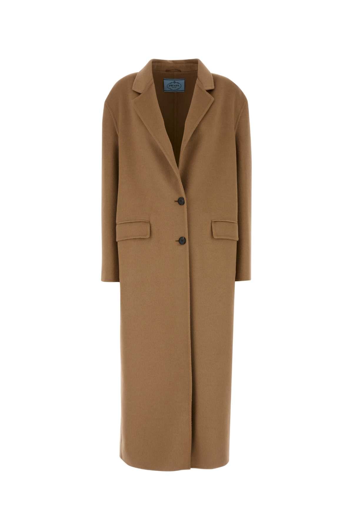 Prada Coat — Camel