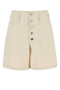 Jil Sander Trouser Bermuda Shorts — Beige