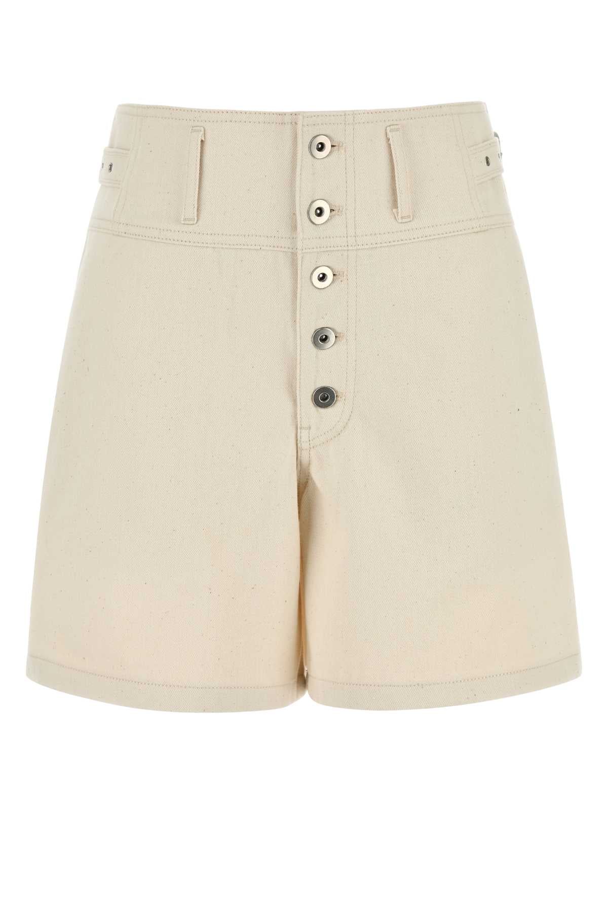Jil Sander Trouser Bermuda Shorts — Beige