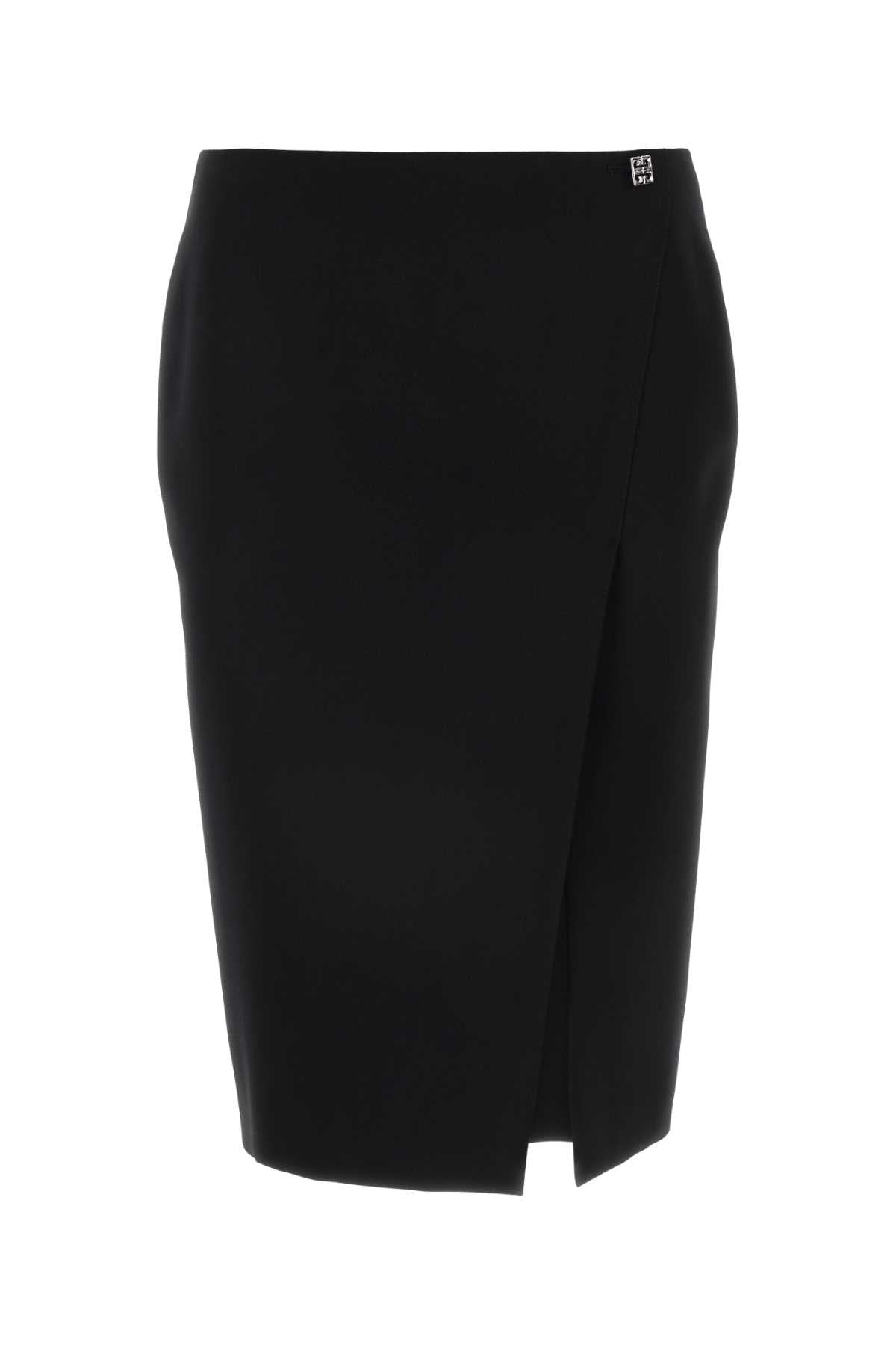Givenchy Wool Skirt — Black