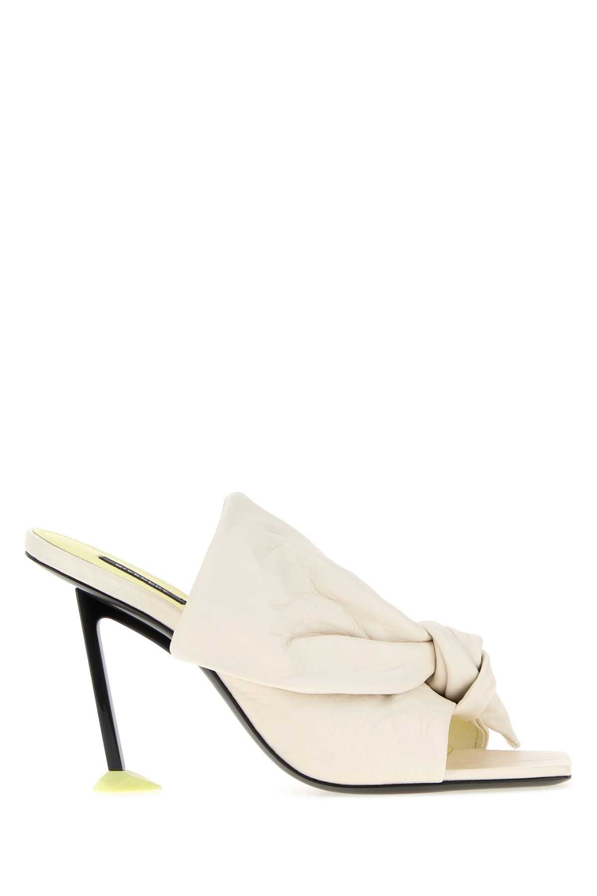 Sandalias Mule Givenchy — Blanco