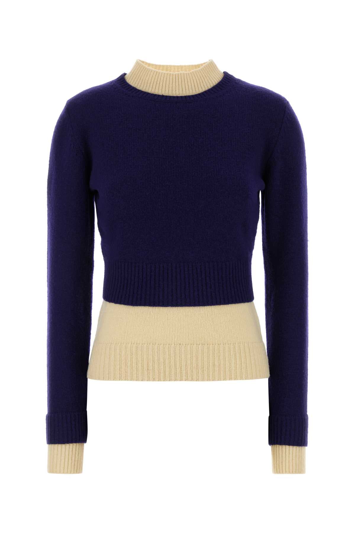 Jil Sander Double Sweater — Navy