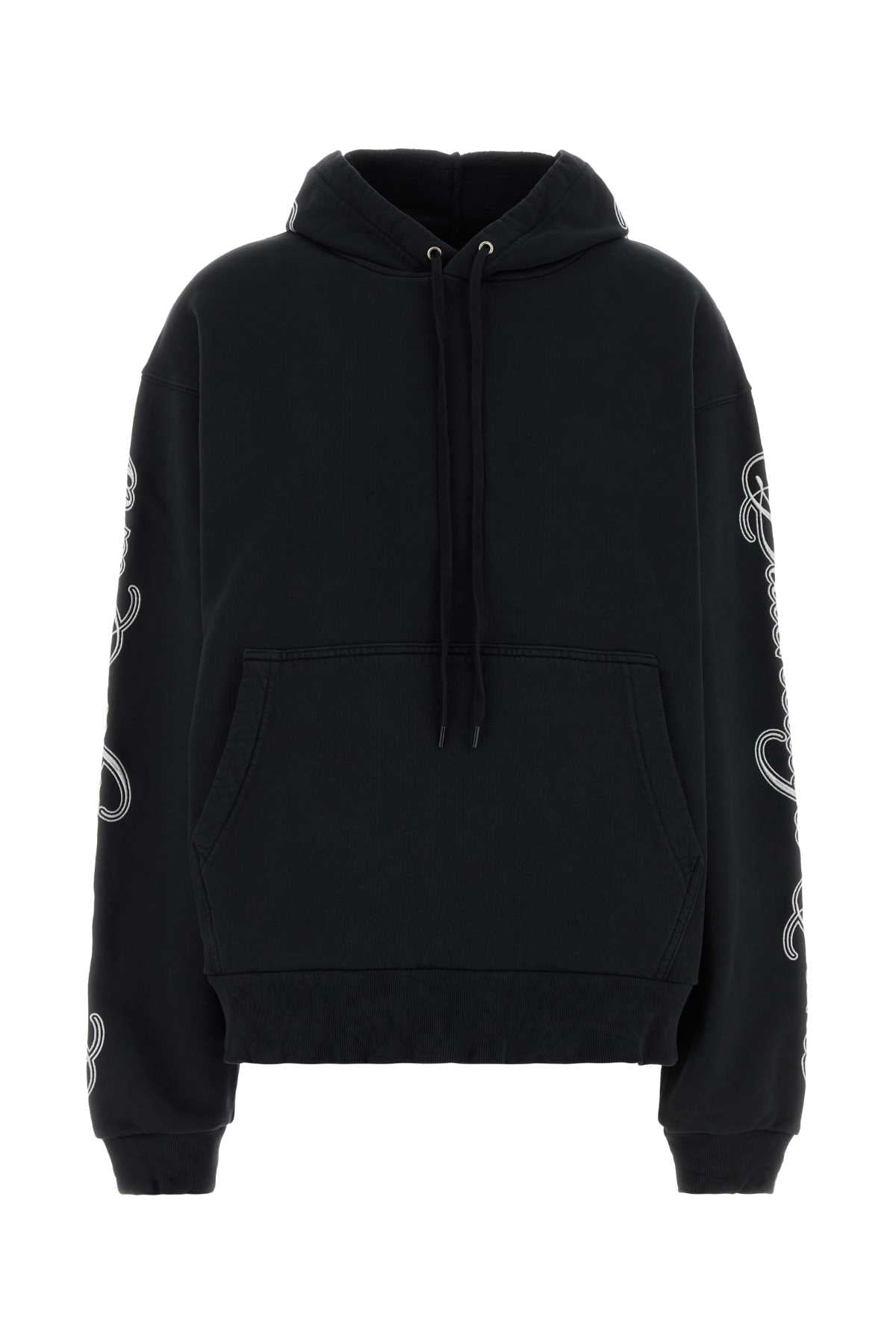 Balenciaga Hoodie Hoodie — Black