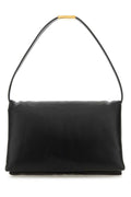 Marni Leather Shoulder Bag — Black