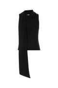 AMI Paris Lavalliere Tank Top — Black