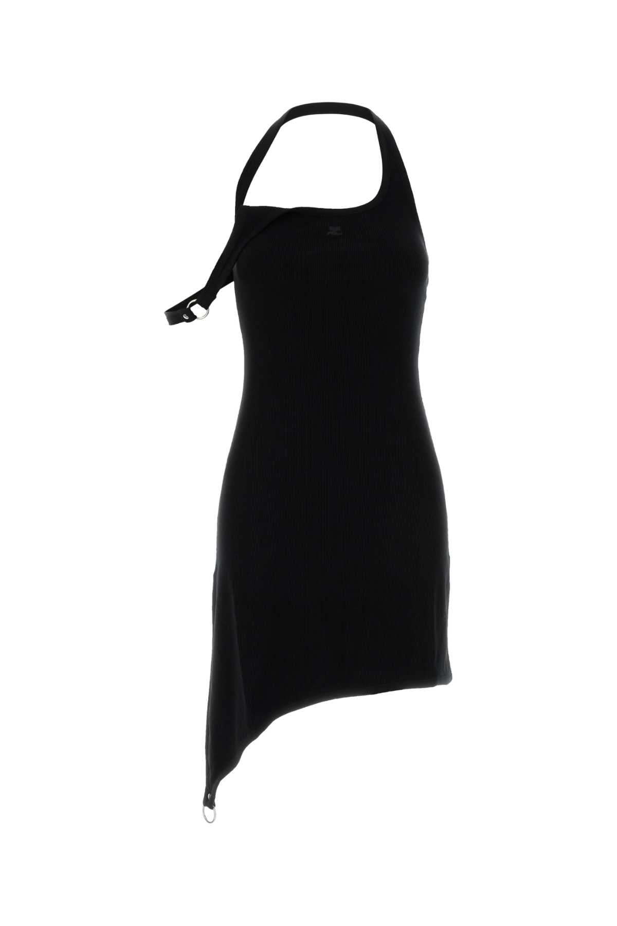 Courreges Knit Dress — Black