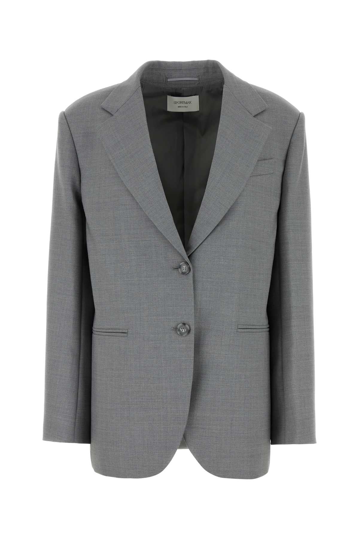 Sportmax Baffo Blazer — Gray