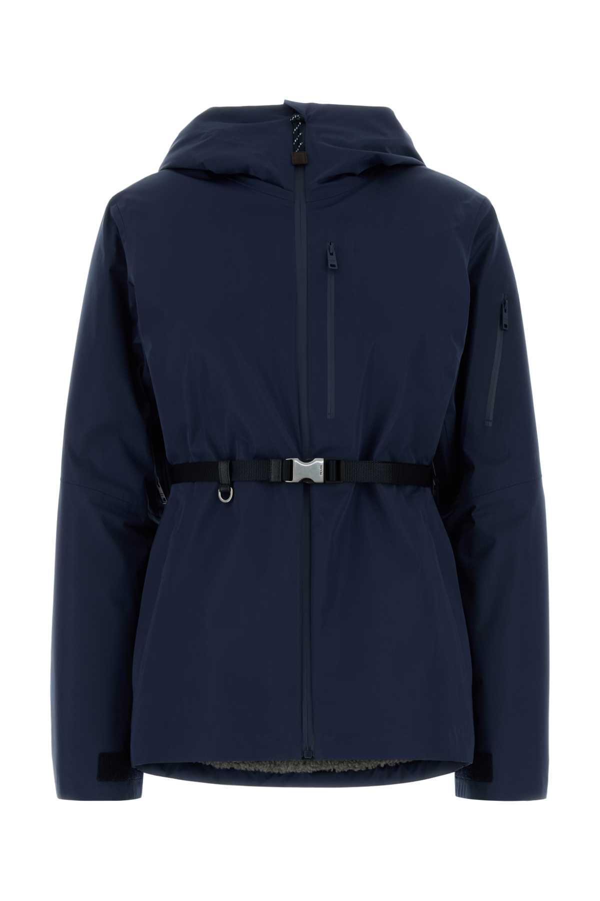 Prada Down Jacket — Navy