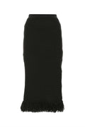 Falda Bottega Veneta — Negra