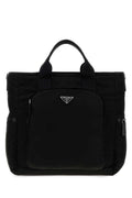 Prada Tessuto Tote Bag — Black