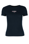 Tommy Hilfiger Jeans Logo-Embroidered T-Shirt — Navy