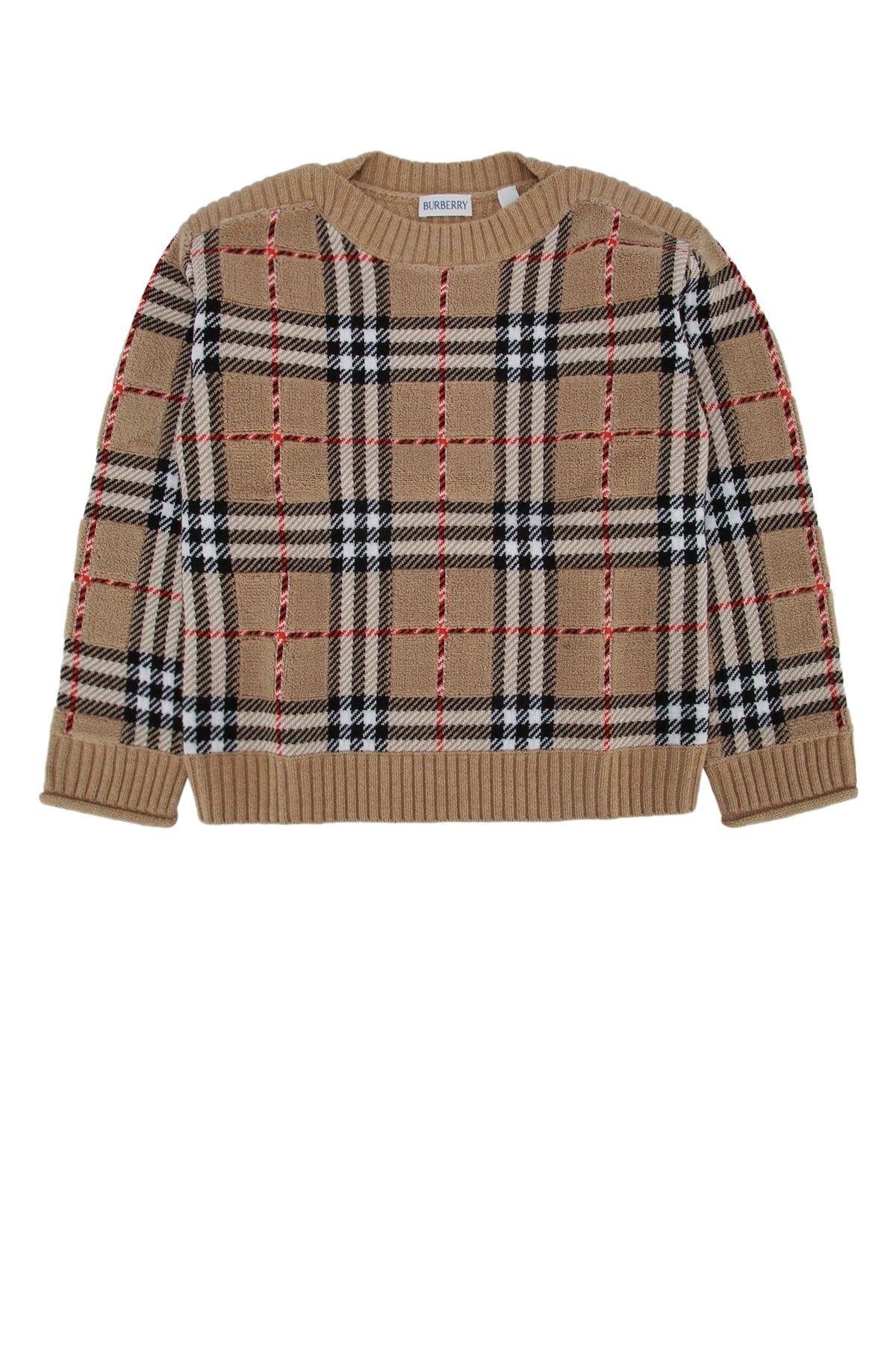 Burberry Jr Patrick Sweater — Beige
