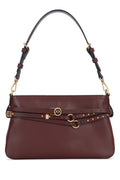 Pinko Vitello Shoulder Bag — Brown