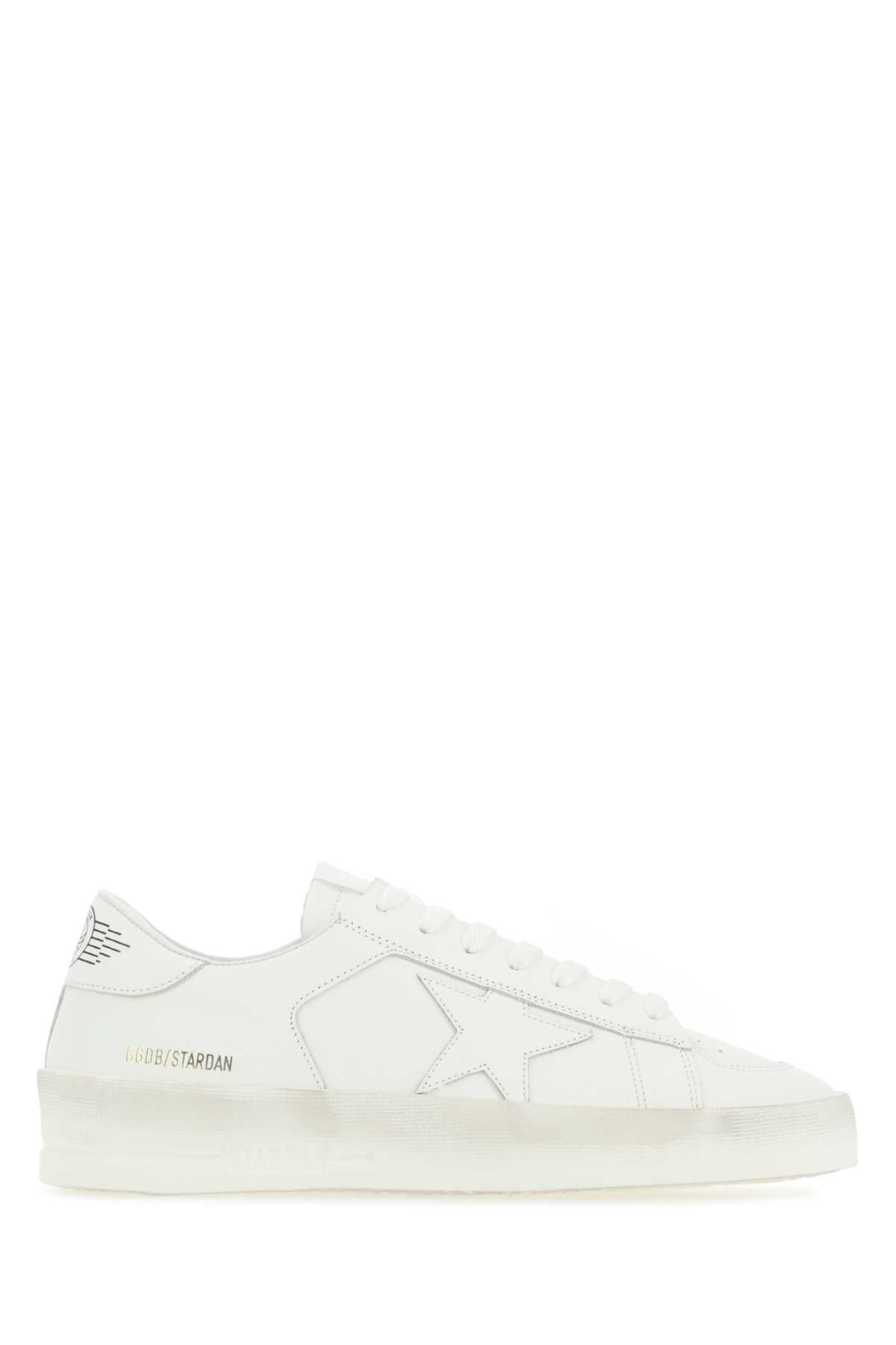 Golden Goose Deluxe Brand Leather Sneaker — White