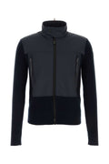 Moncler Grenoble Hybrid Knit Jacket — Black