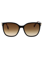 Lo612s 10 Black/havana Injected Sunglasses