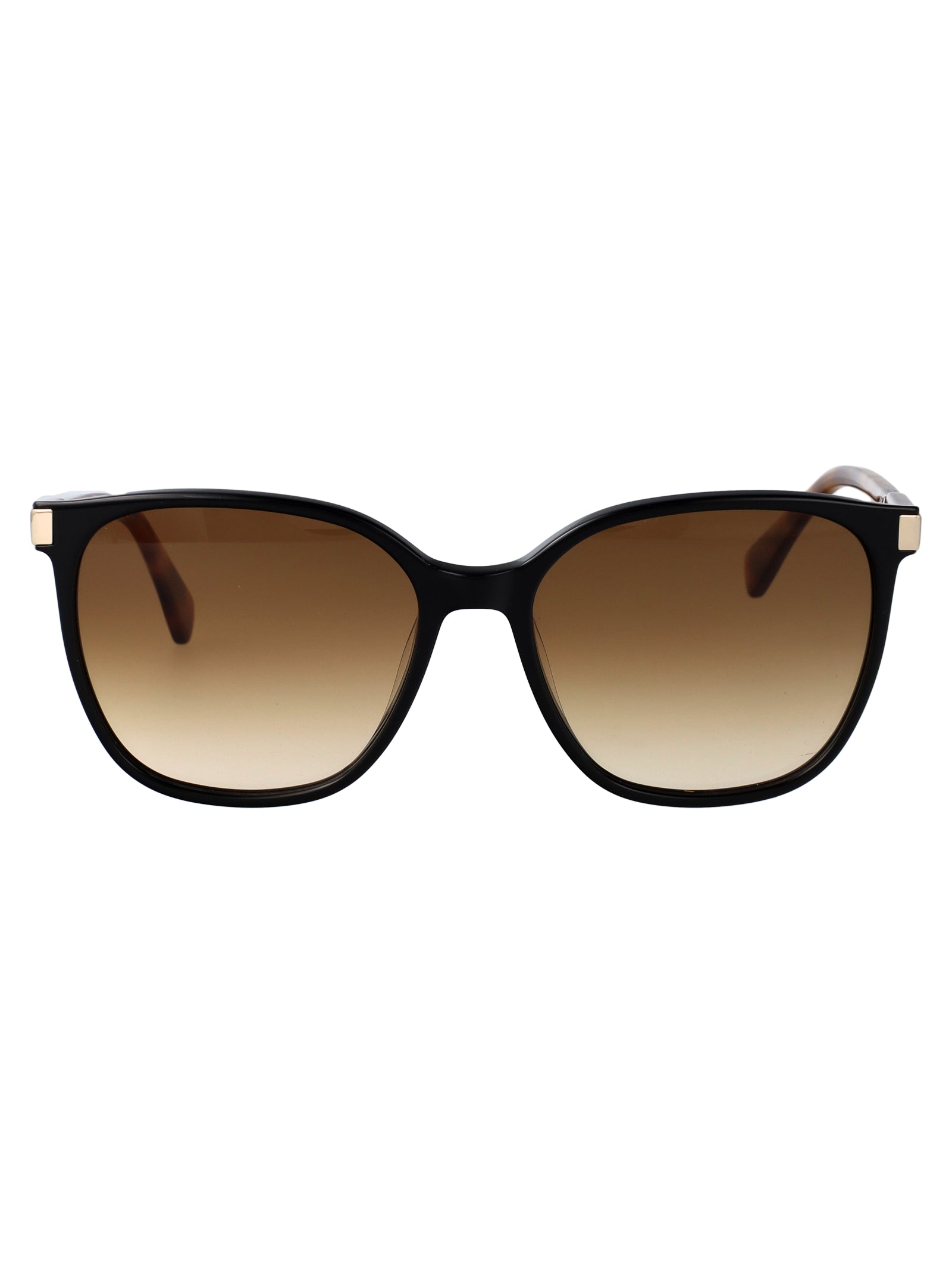 Lo612s 10 Black/havana Injected Sunglasses