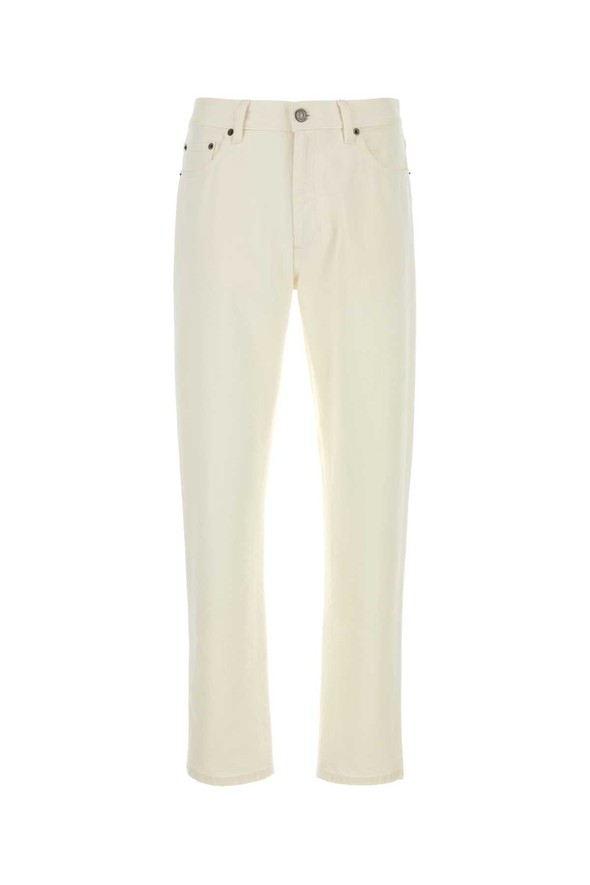 Zegna Cotton Jeans — White