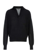 Tom Ford Cashmere Polo Shirt — Black