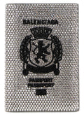 Balenciaga Holder Passport Holder — Silver