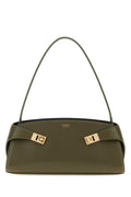 Ferragamo Newolinewnavy Shoulder Bag — Green
