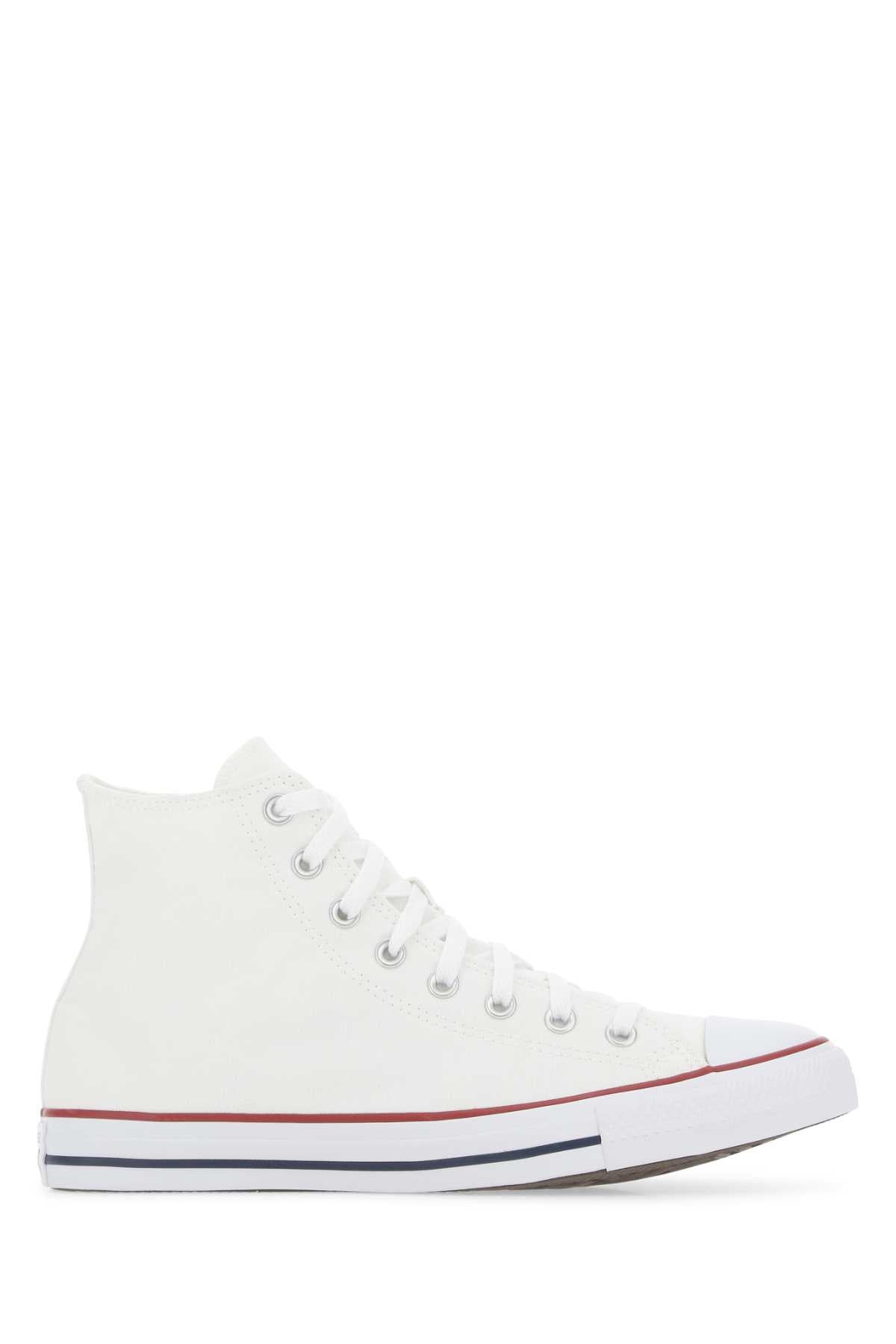 Converse Canvas High-Top Sneaker — White