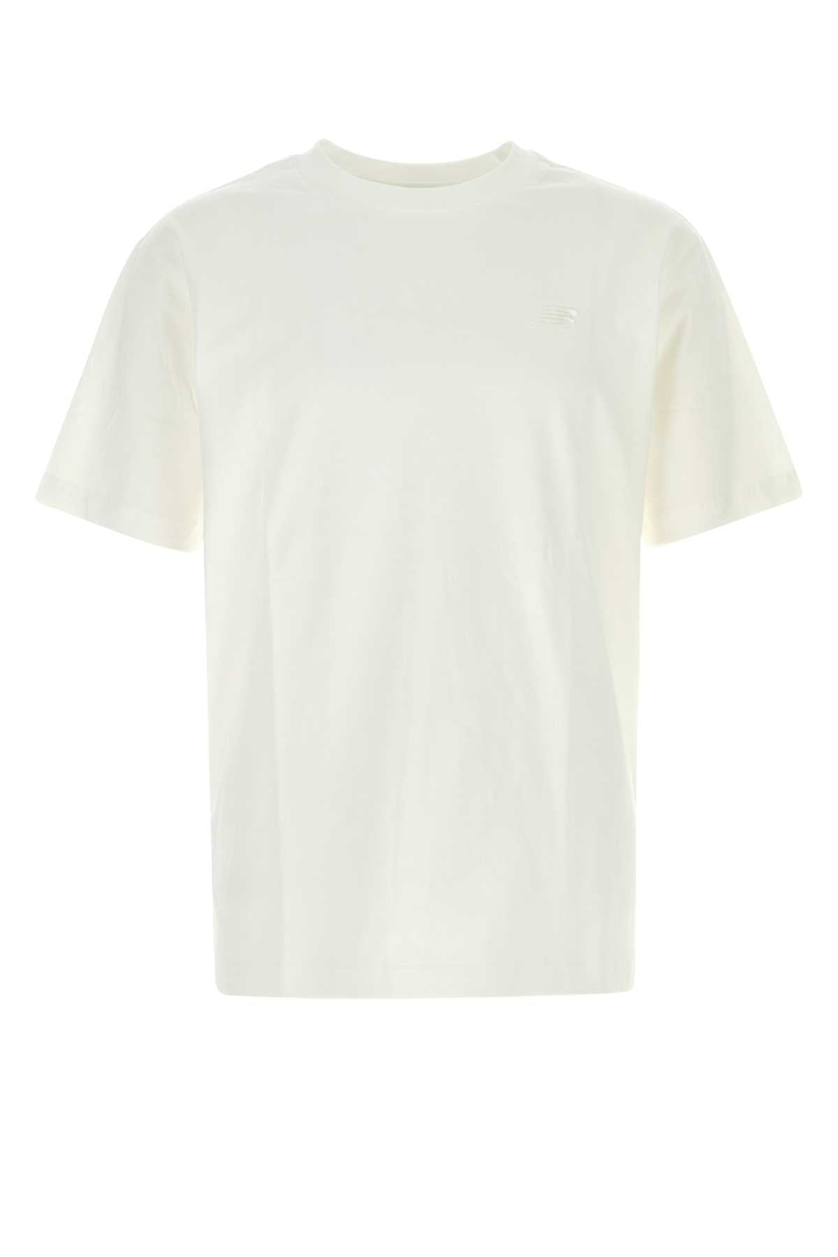 New Balance Cotton T-Shirt — White