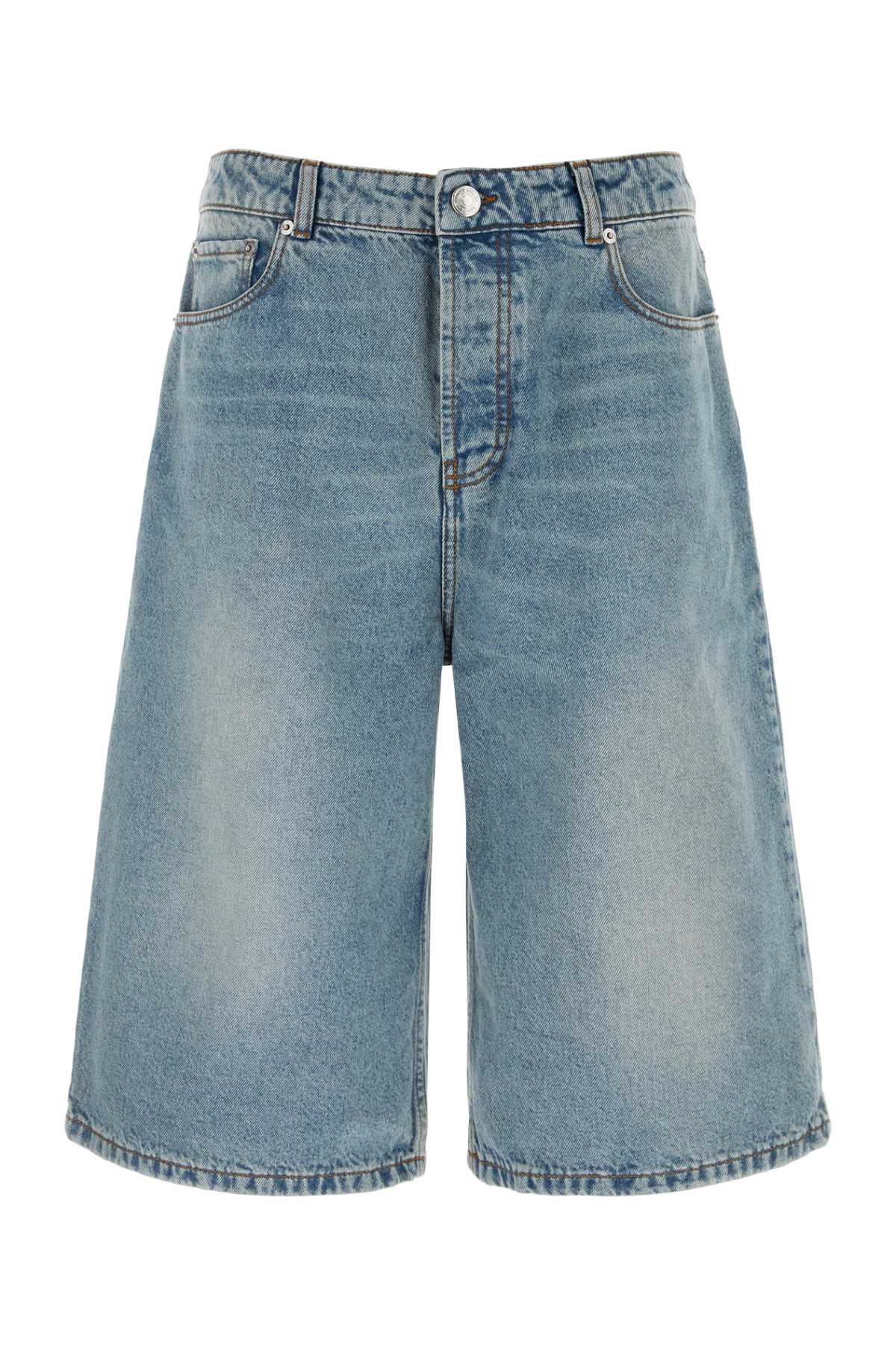 AMI Paris Bermuda Bermuda Shorts — Blue