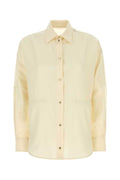 Moncler Virgin Wool and Nylon Shirt — Cream