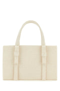 Kara Canvas Tote Bag — Beige