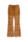 Zimmermann Coco Lace Trouser — Biscuit