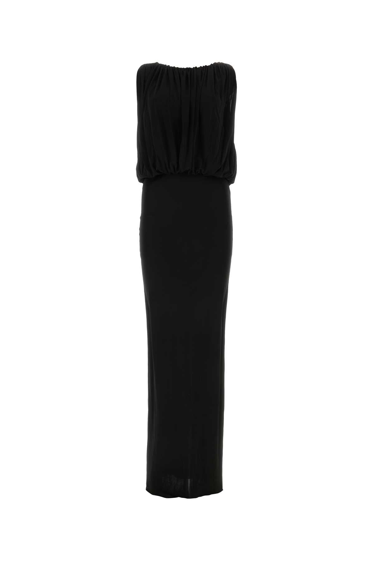Saint Laurent Vestido Abito - Negro