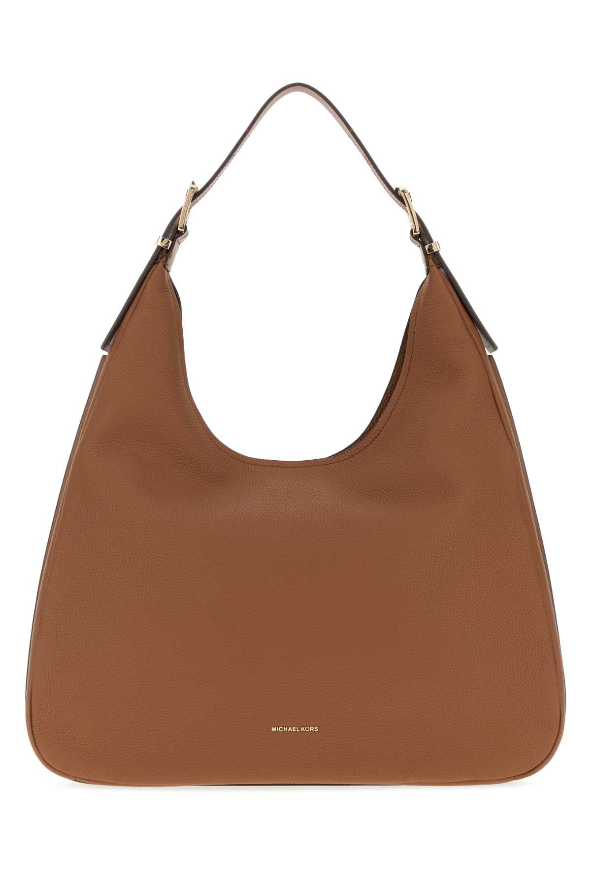 Michael By Michael Kors Hobo Shoulder Bag — Brown