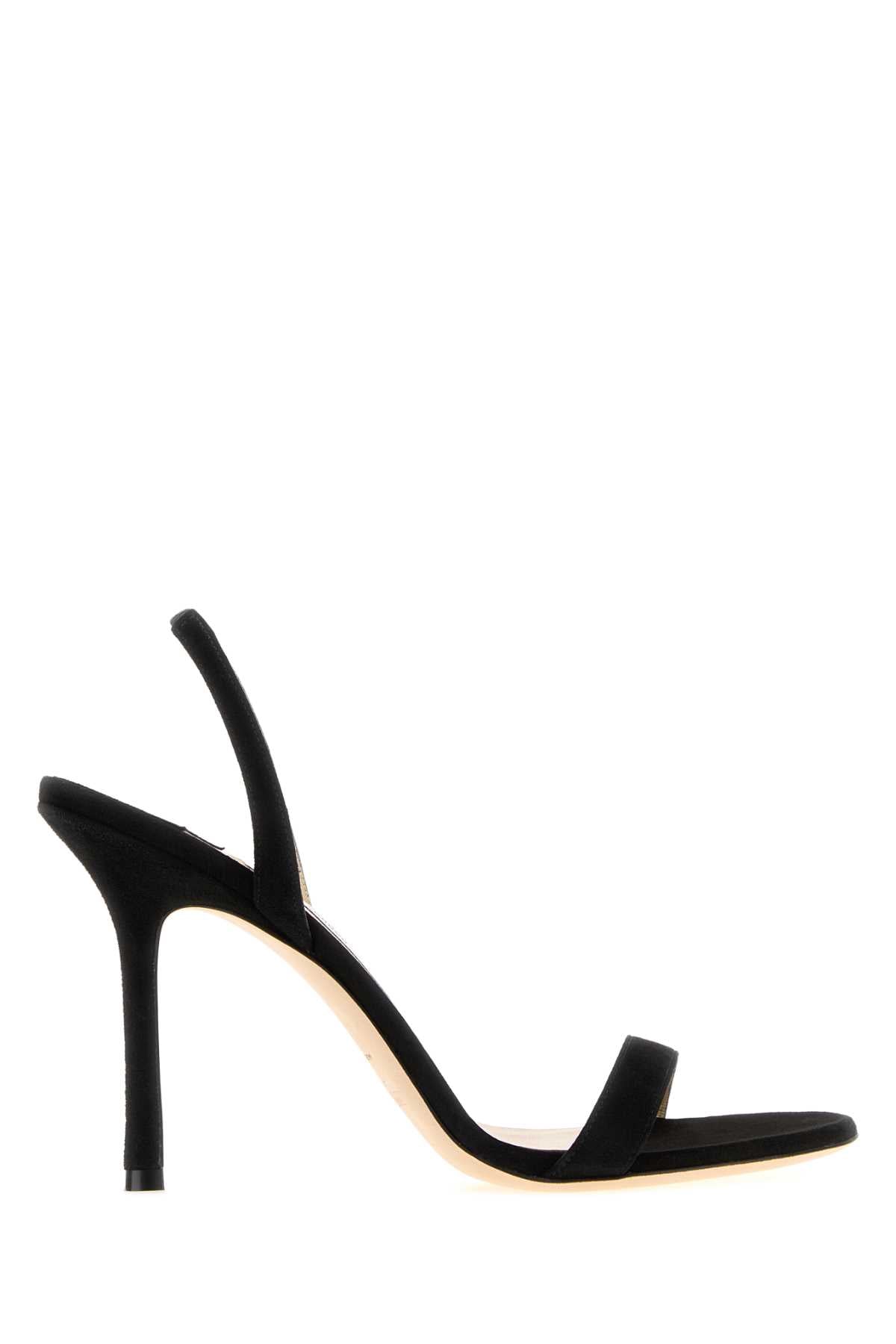 Jimmy Choo Jenn Sandal — Black