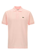 Lacoste Pique Polo Shirt — Pink