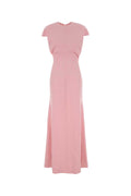 Jil Sander Virgin Wool Maxi Dress — Pink